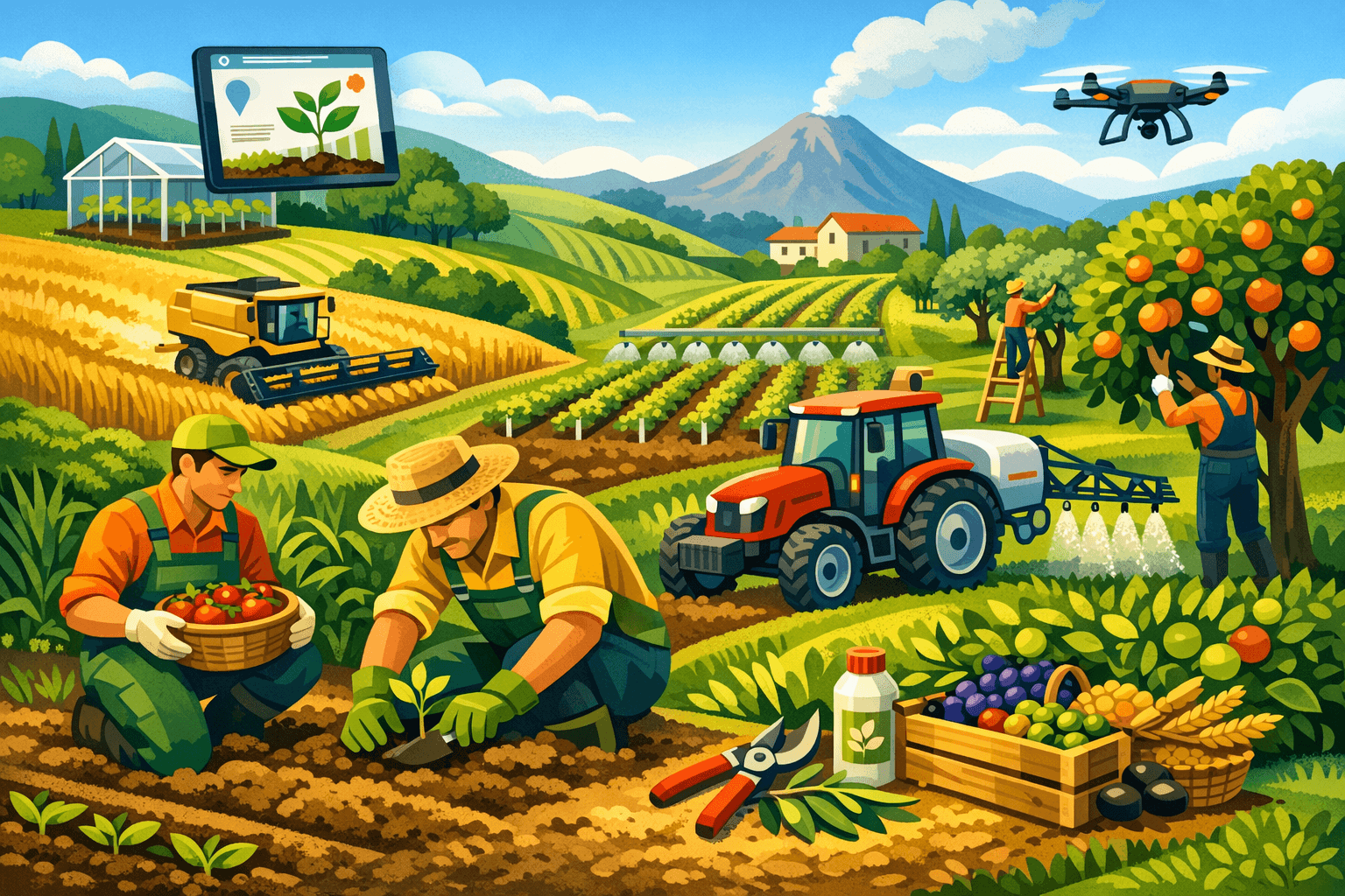 OPERATORE AGRICOLO -  Corso finanziato - Programma PAR GOL Regione Campania