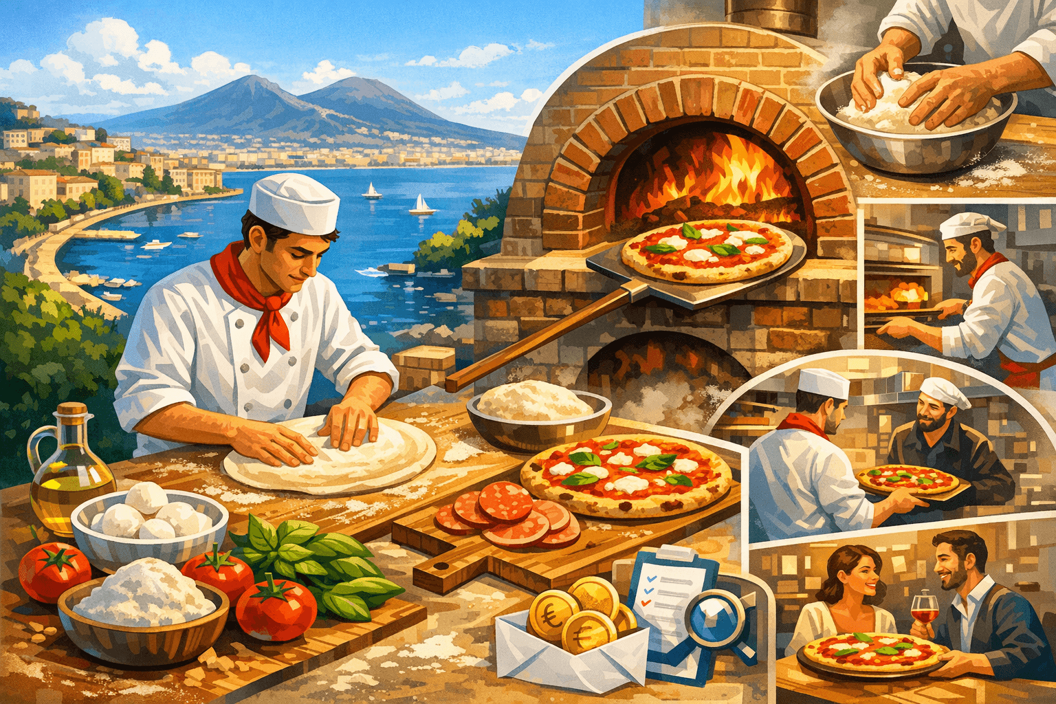 Pizzaiolo napoletano- Corso finanziato - Programma PAR GOL Regione Campania