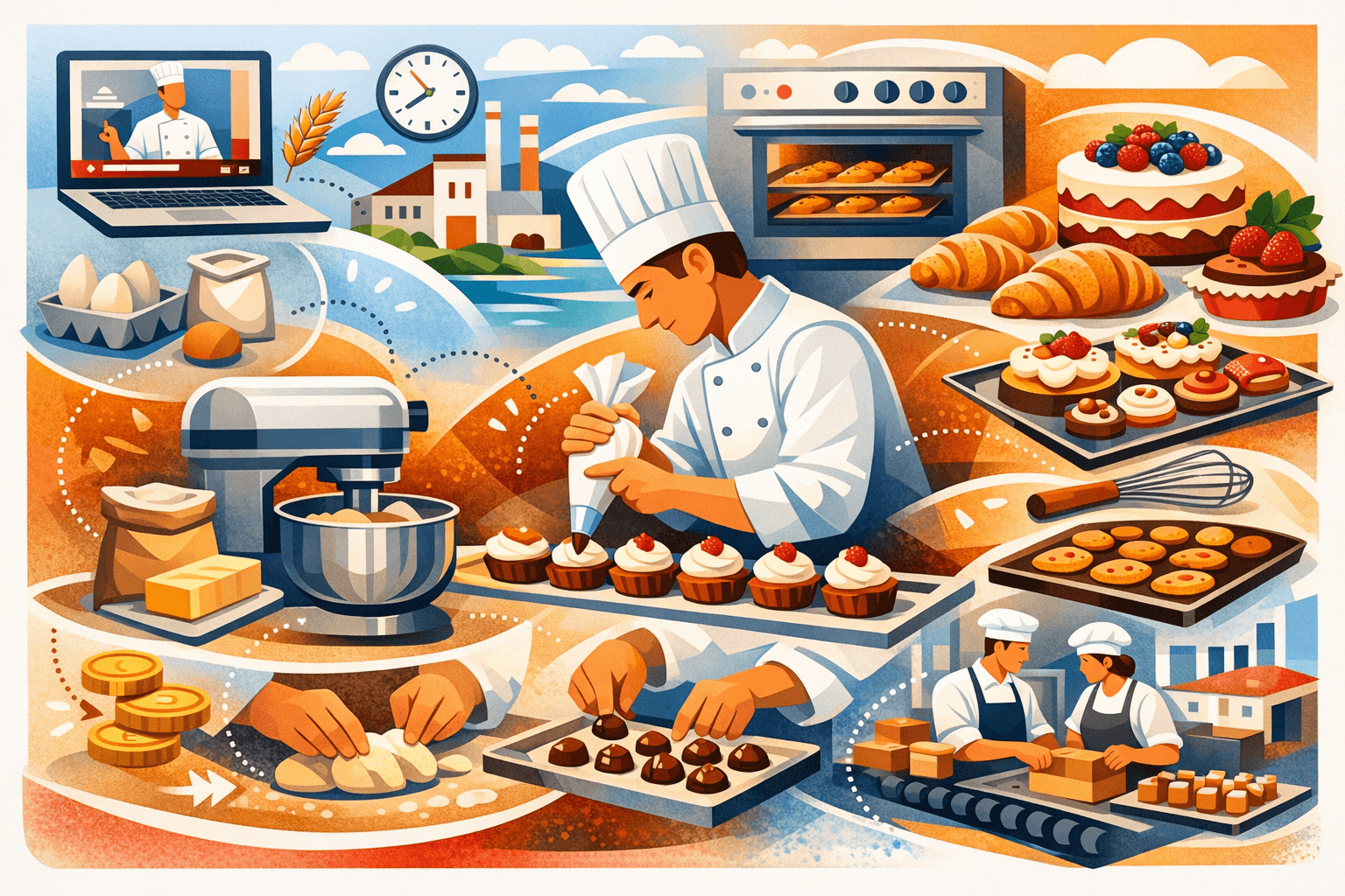 PASTICCIERE -  Corso finanziato - Programma PAR GOL Regione Campania
