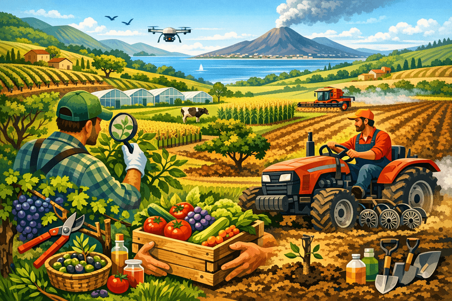 Operatore agricolo - Corso finanziato - Programma PAR GOL Regione Campania