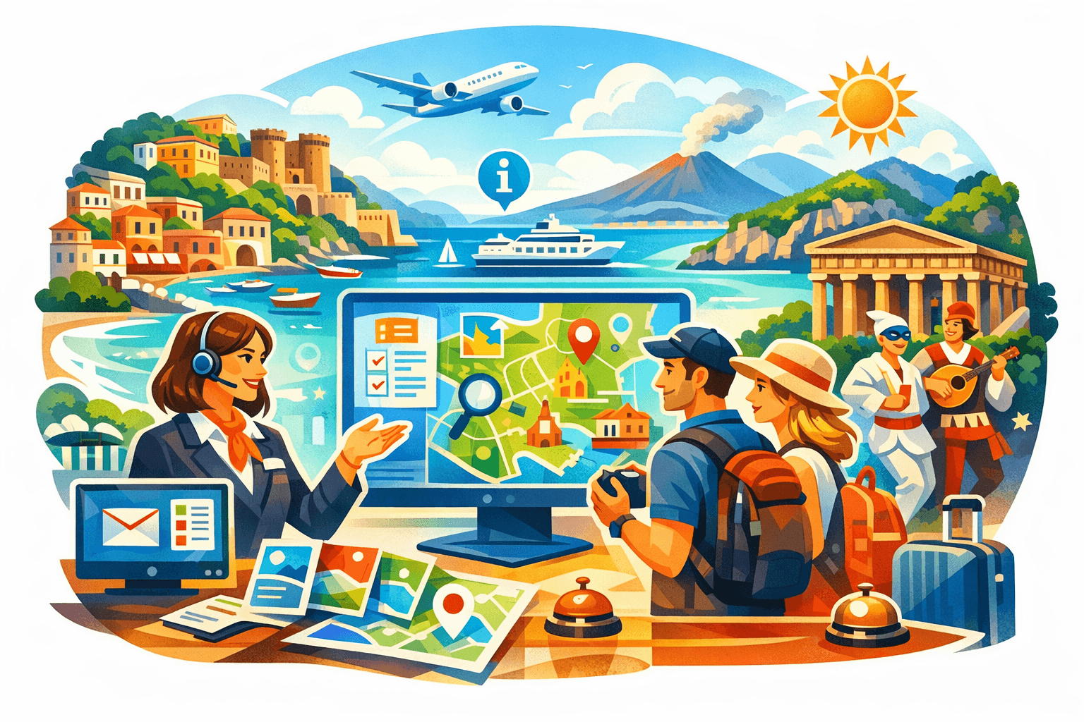 OPERATORE DELLA PROMOZIONE E ACCOGLIENZA TURISTICA - Corso finanziato - Programma PAR GOL Regione Campania