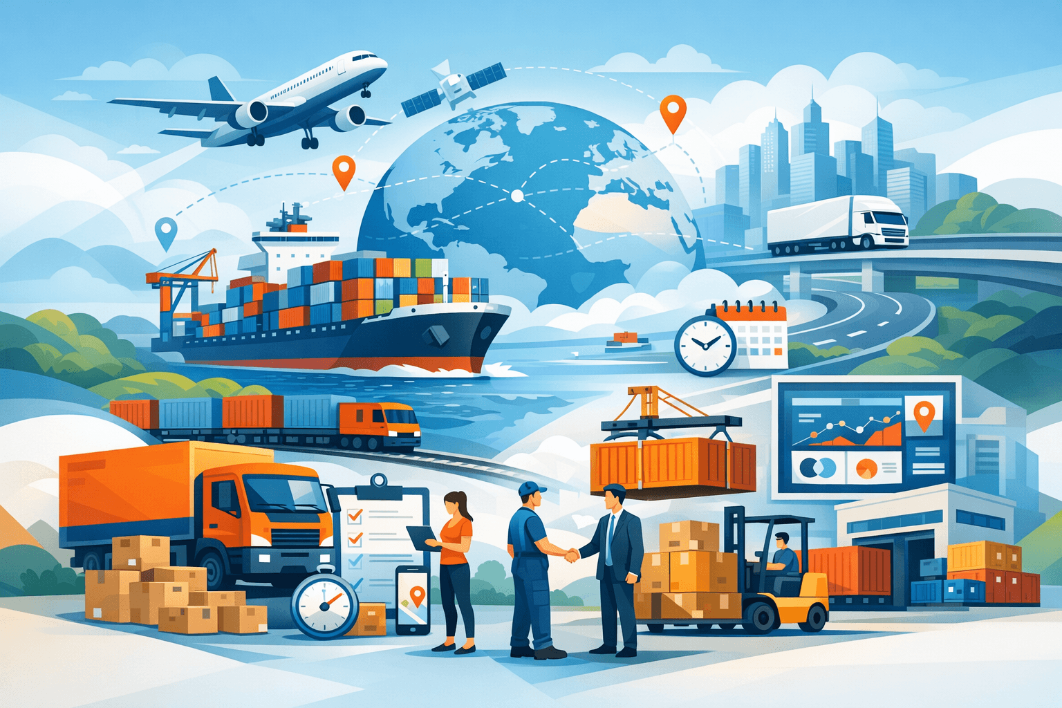 Tecnico di spedizione, trasporto e logistica - Corso finanziato - Programma PAR GOL Regione Campania
