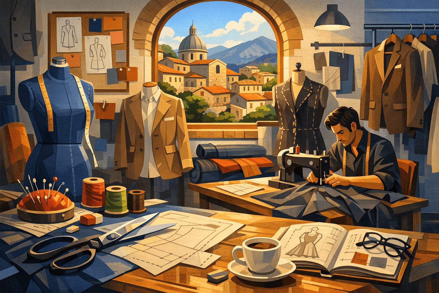 Sarto artigianale - Corso finanziato - Programma PAR GOL Regione Campania
