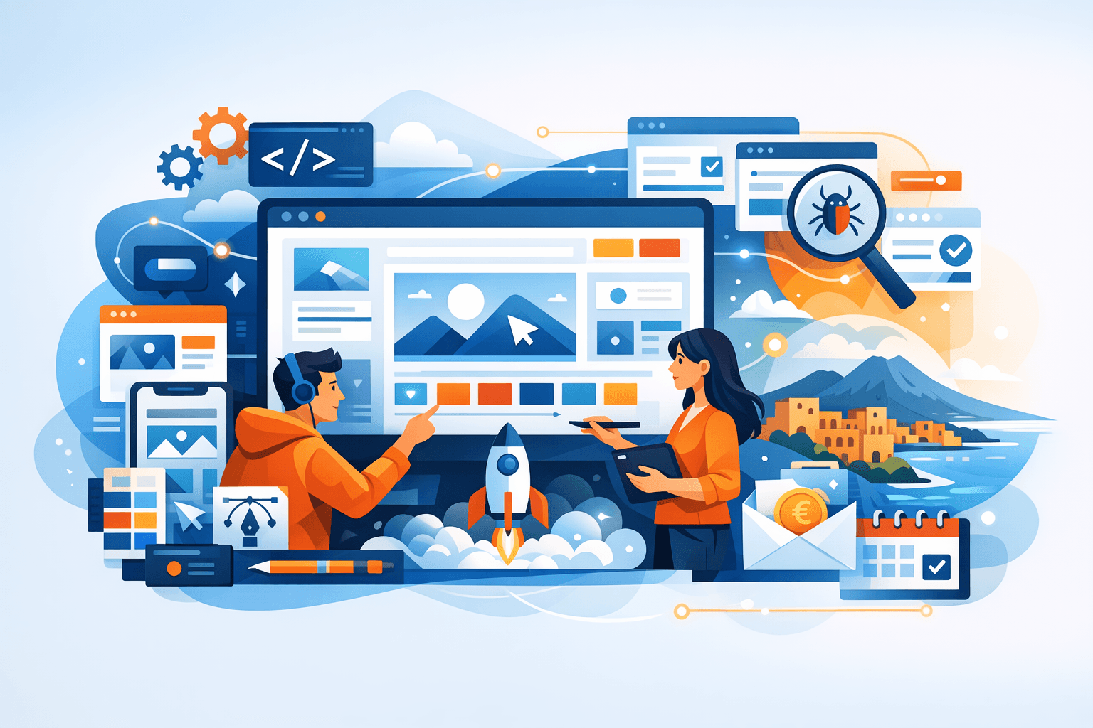 Web designer - Corso finanziato - Programma PAR GOL Regione Campania